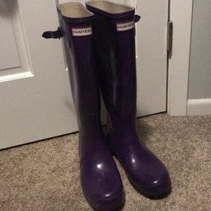 Hunter rain boots